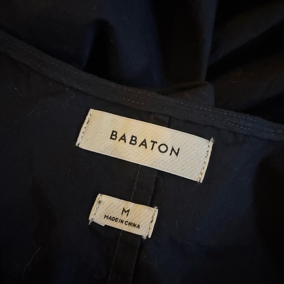 Aritiza Black Midi Dress with Spaghetti Straps - Picture 4 of 6